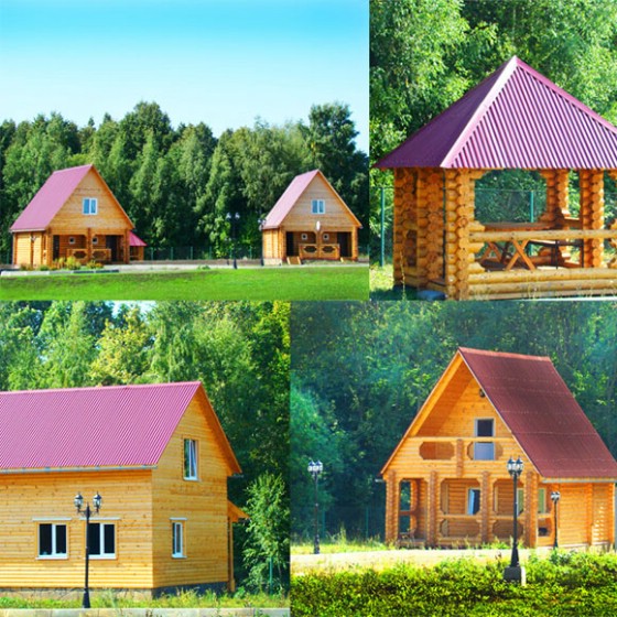 Дом отдыха, отдых в Подмосковье, охотничья база